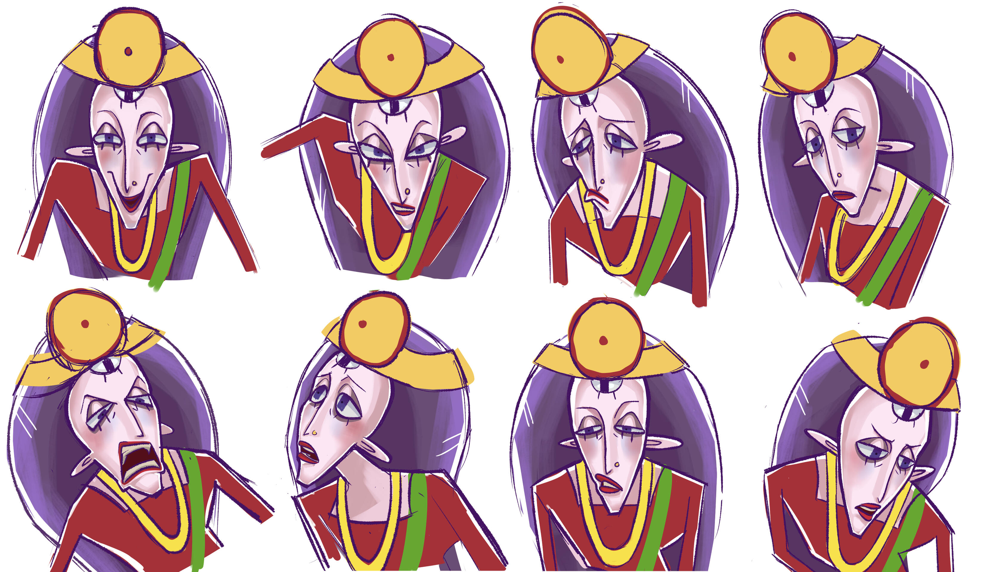Kichkandi Expression Sheet