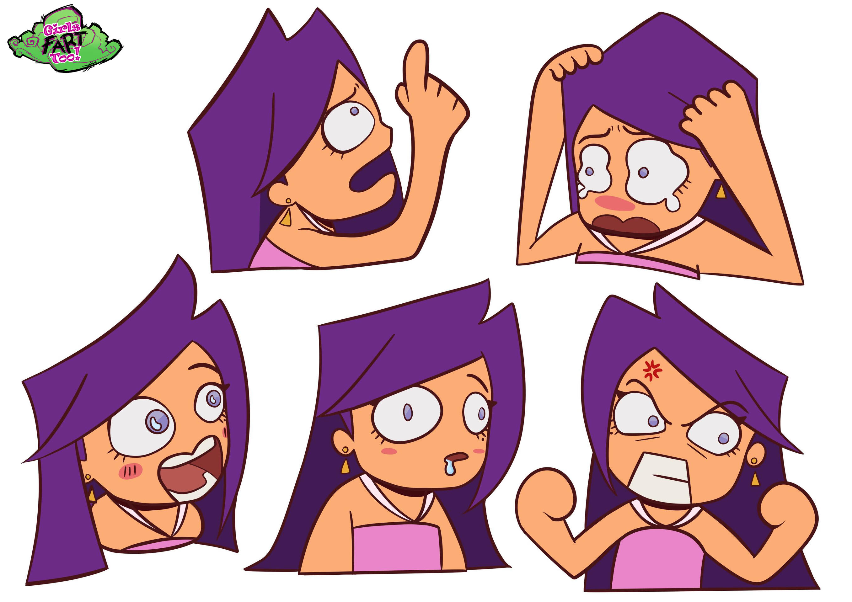 Chibi Expressions Sheet